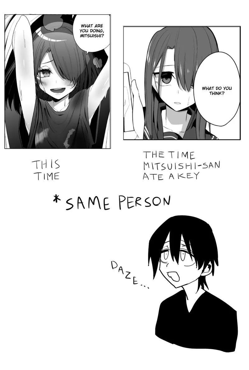 Mitsuishi-san is Being Weird This Year Chapter 28 page 22