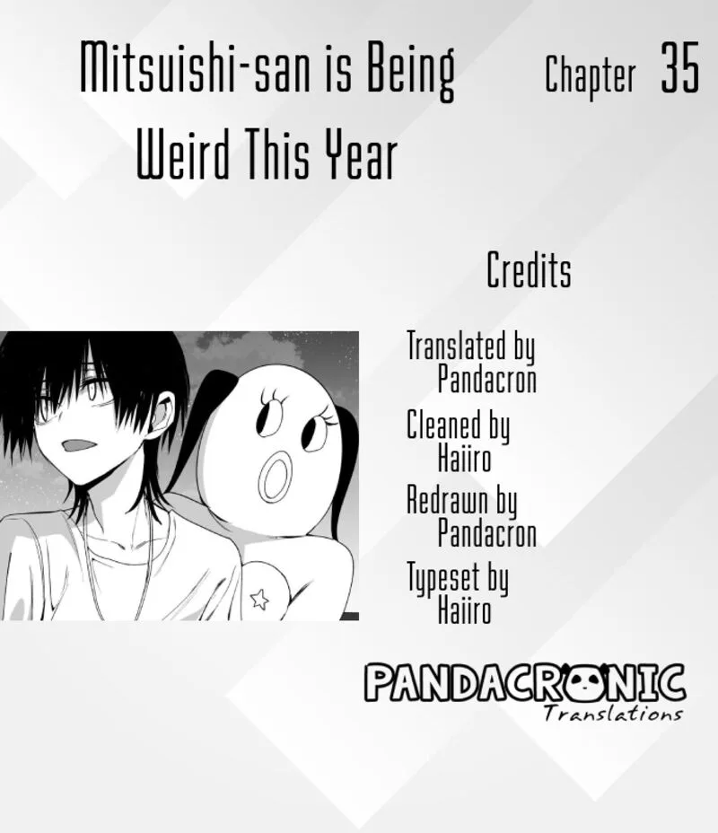 Mitsuishi-san is Being Weird This Year Chapter 35 page 22