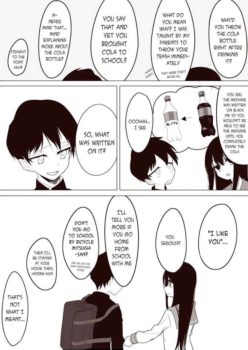 Mitsuishi-san is Being Weird This Year Chapter 4 page 3