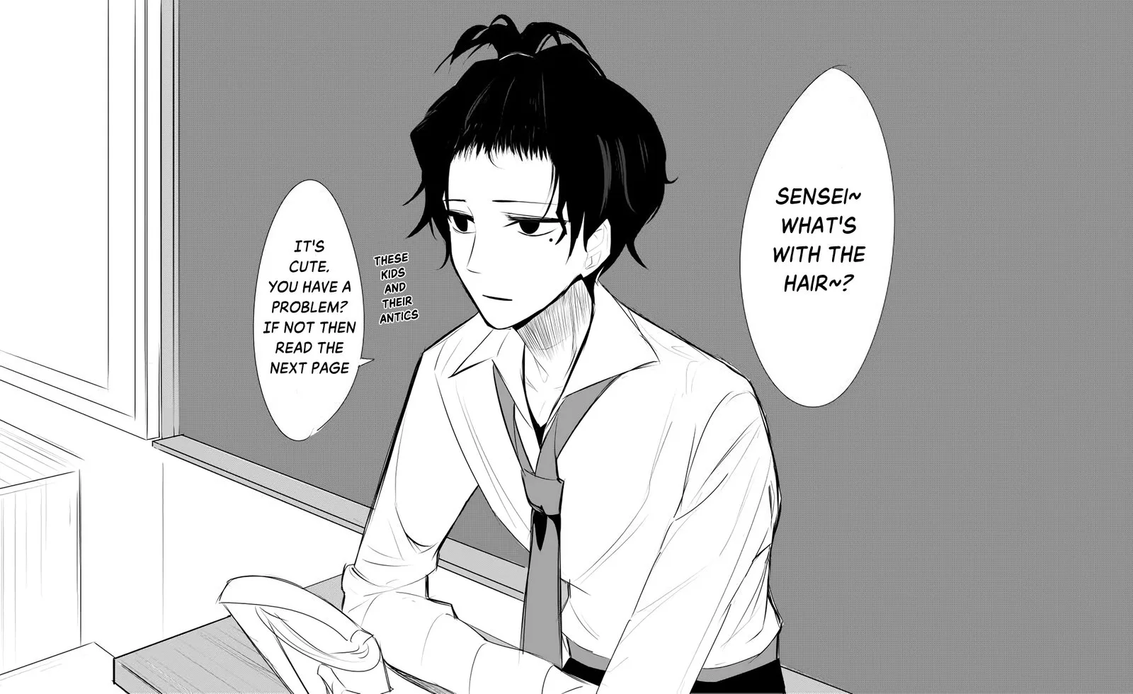 Mitsuishi-san is Being Weird This Year Chapter 5.5 page 1