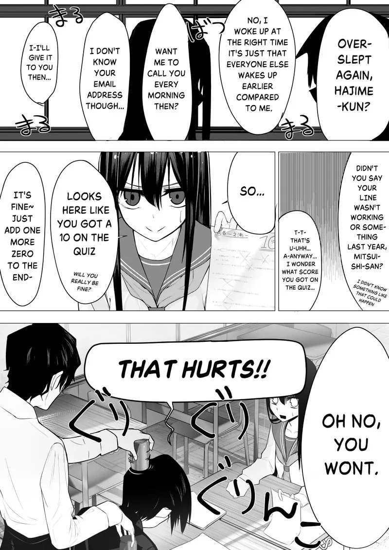 Mitsuishi-san is Being Weird This Year Chapter 5 page 3