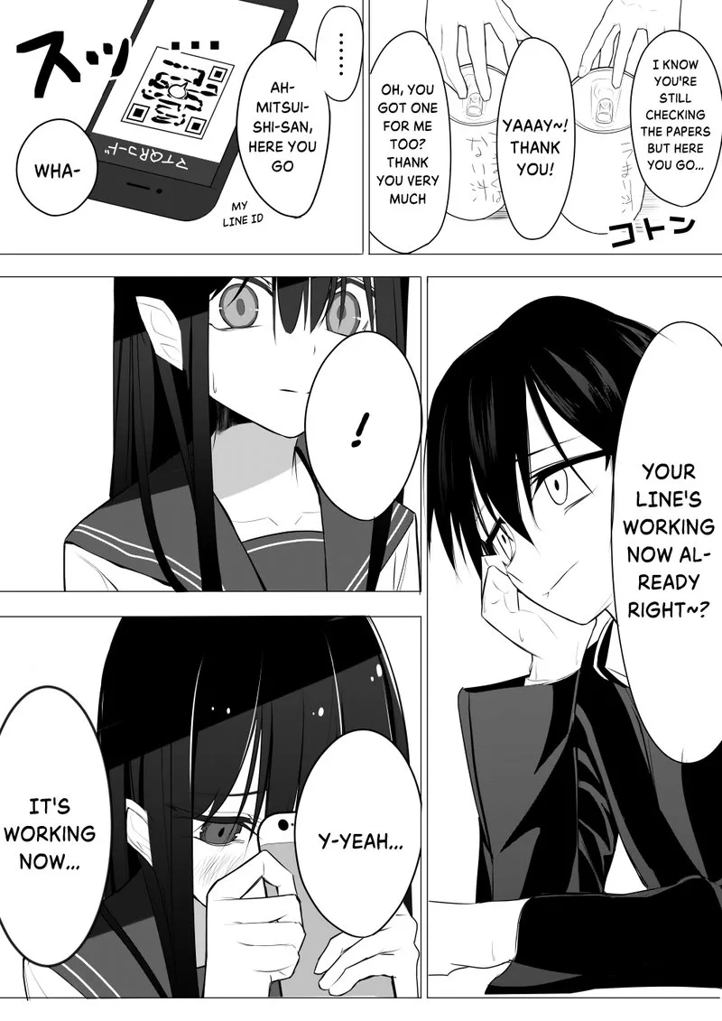 Mitsuishi-san is Being Weird This Year Chapter 5 page 4