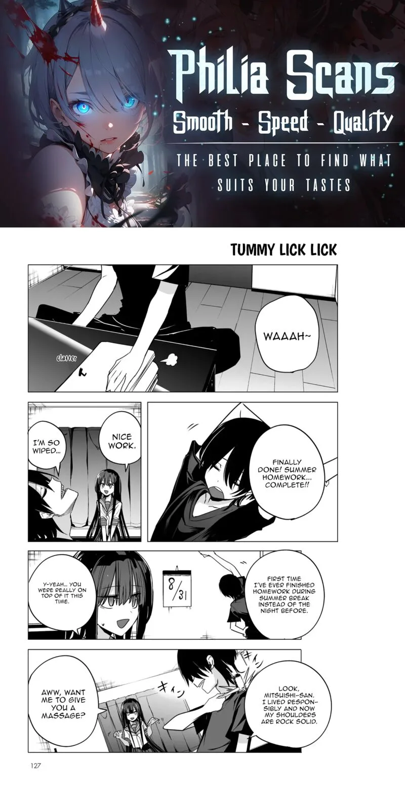 Mitsuishi-san is Being Weird This Year Chapter 52 page 1