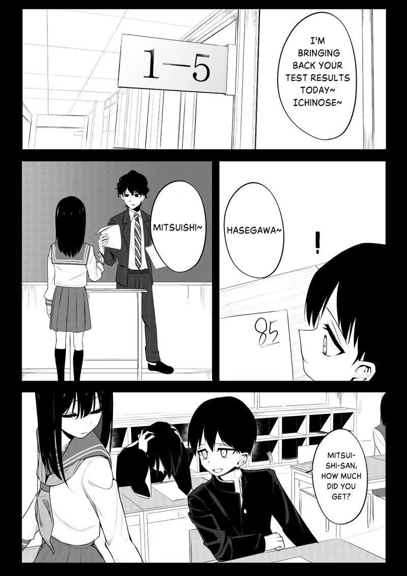 Mitsuishi-san is Being Weird This Year Chapter 8 page 1