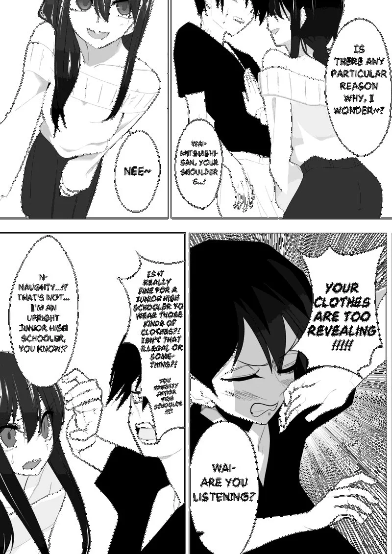 Mitsuishi-san is Being Weird This Year Chapter 9 page 8