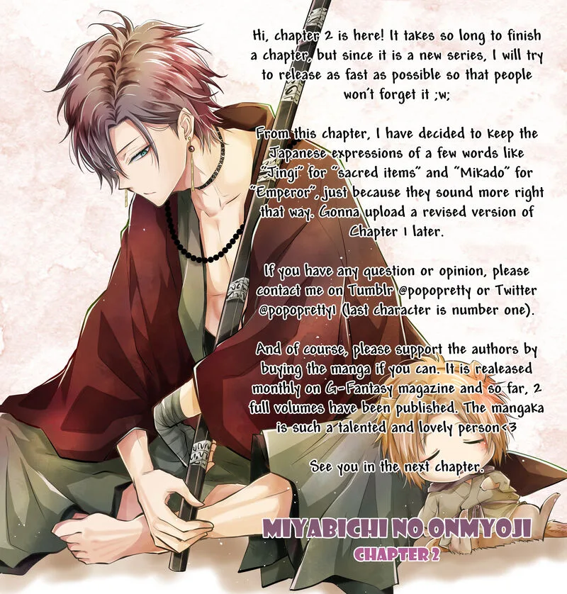Miyabichi no Onmyouji Chapter 2 page 1