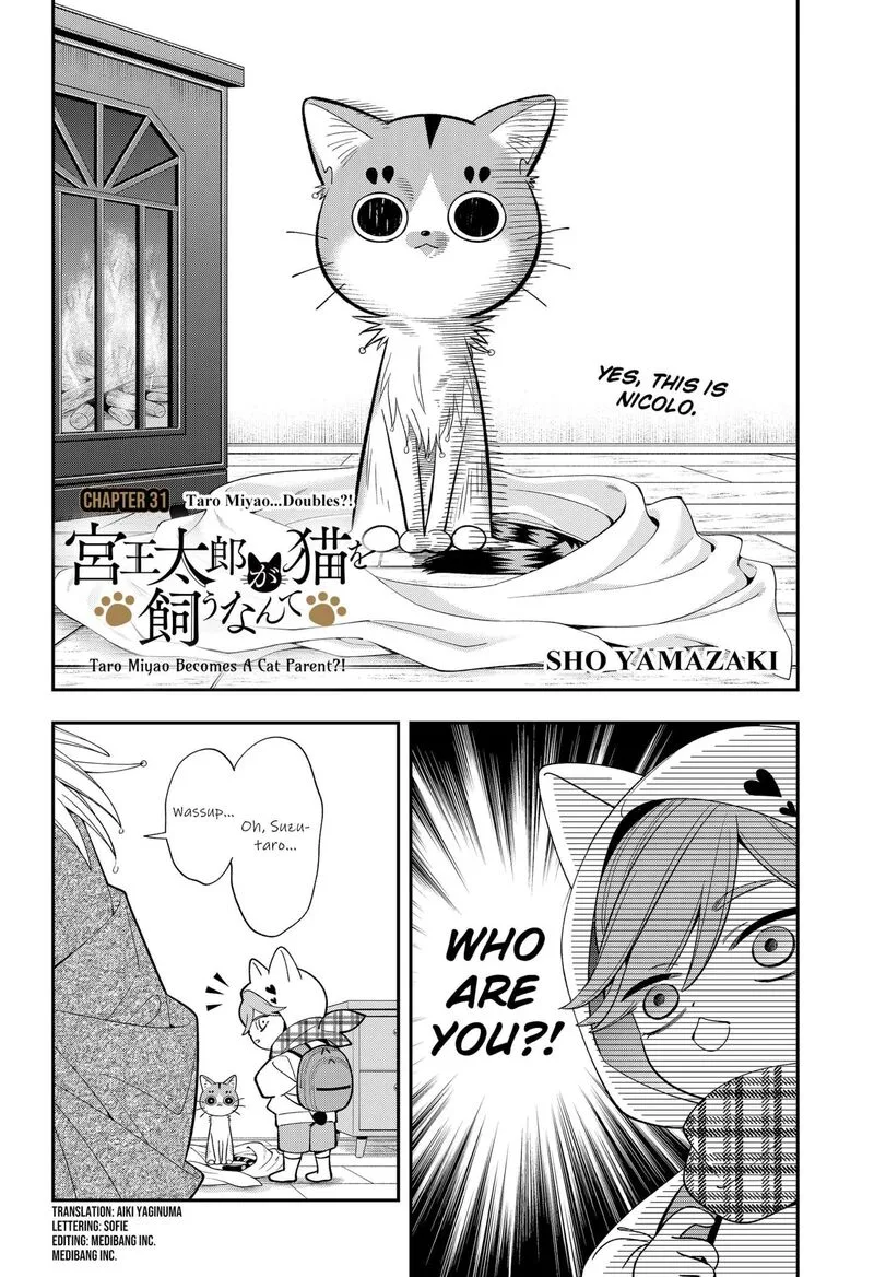Miyaou Tarou ga Neko wo Kau Nante Chapter 31 page 2