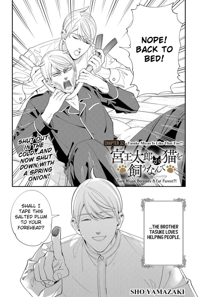 Miyaou Tarou ga Neko wo Kau Nante Chapter 32 page 2