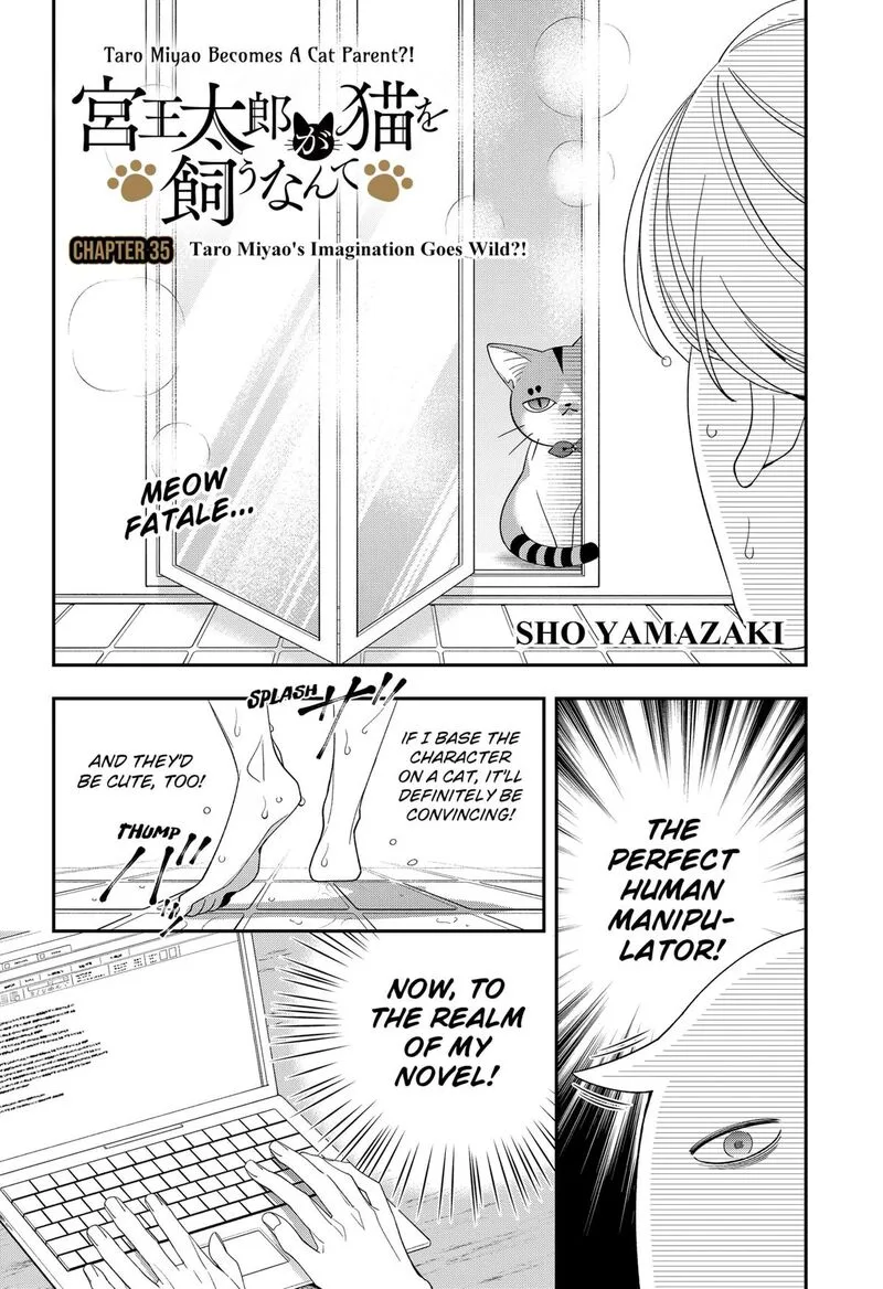 Miyaou Tarou ga Neko wo Kau Nante Chapter 35 page 2