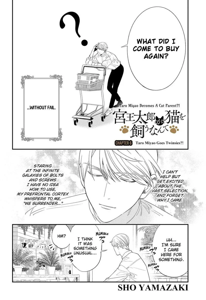 Miyaou Tarou ga Neko wo Kau Nante Chapter 6 page 2