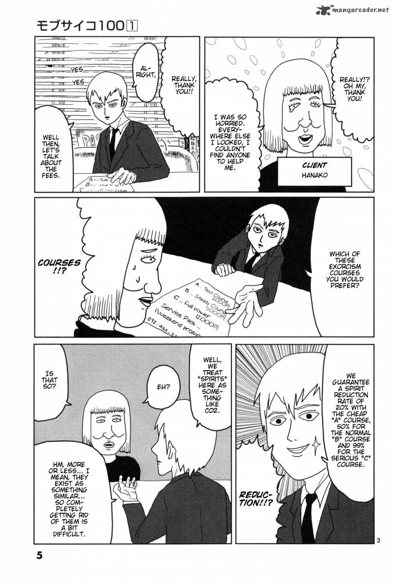 Mob Psycho 100 Chapter 1 page 7