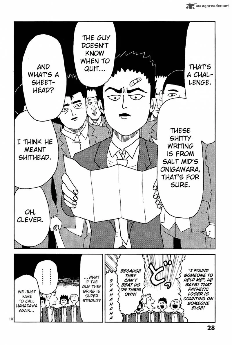 Mob Psycho 100 Chapter 11 page 10
