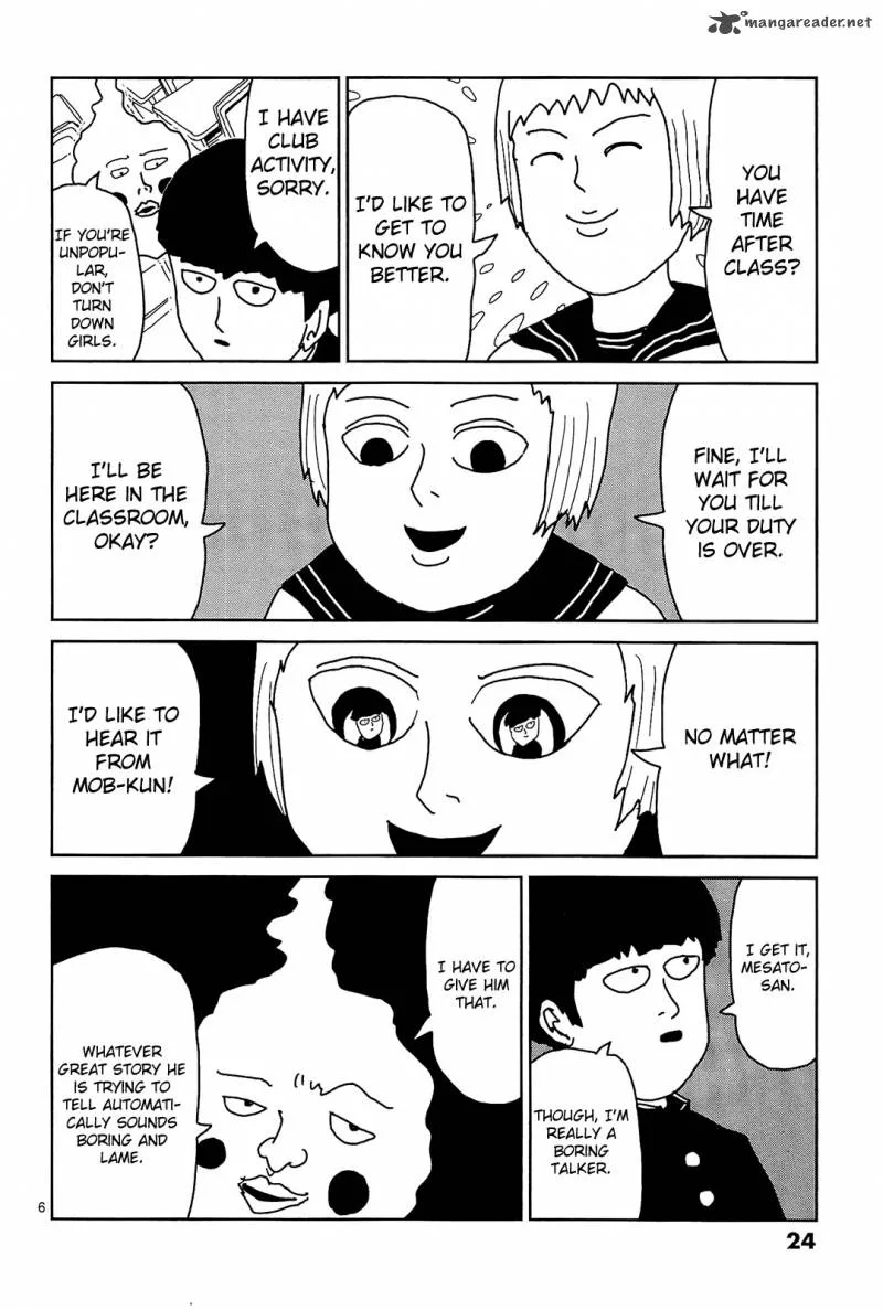 Mob Psycho 100 Chapter 11 page 6