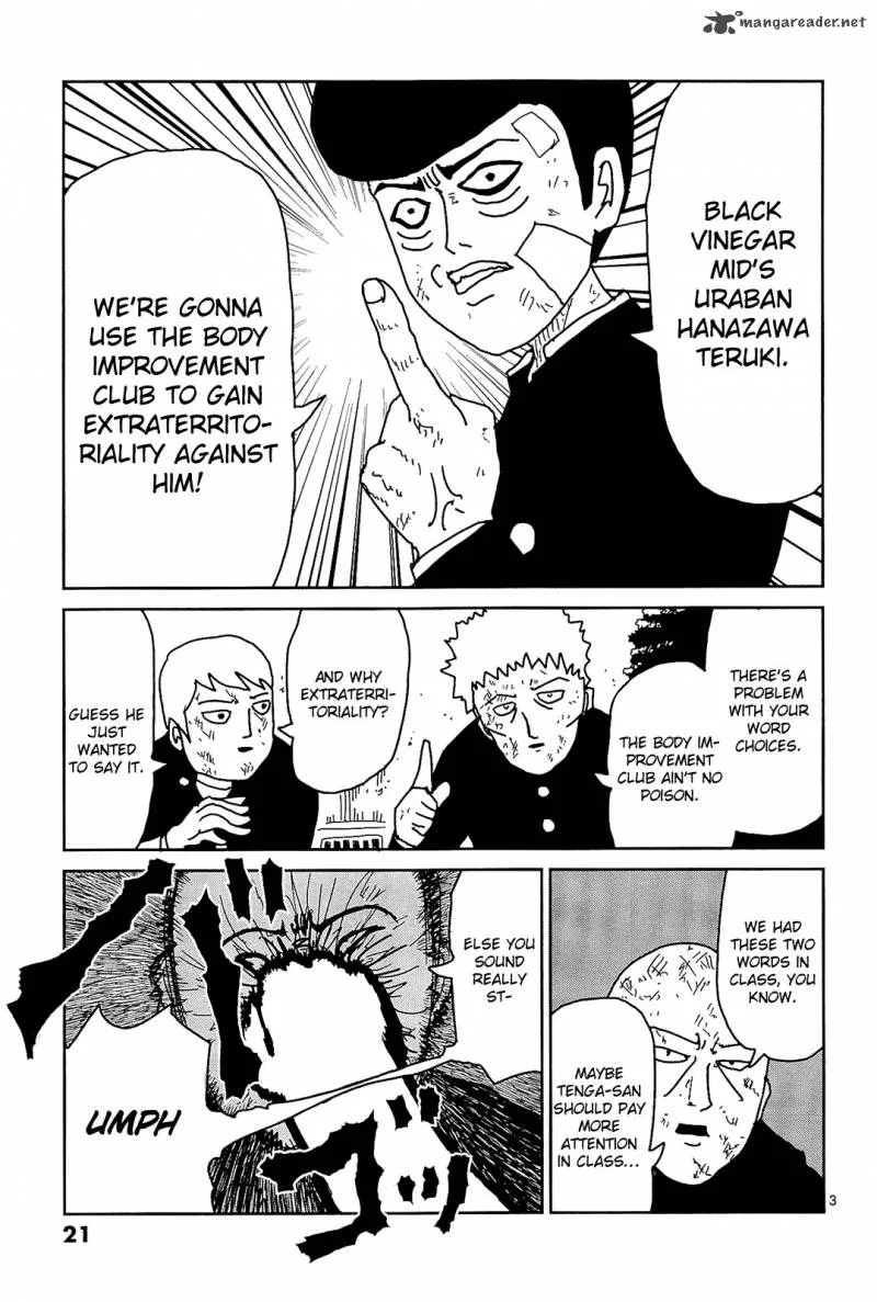 Mob Psycho 100 Chapter 11 page 3
