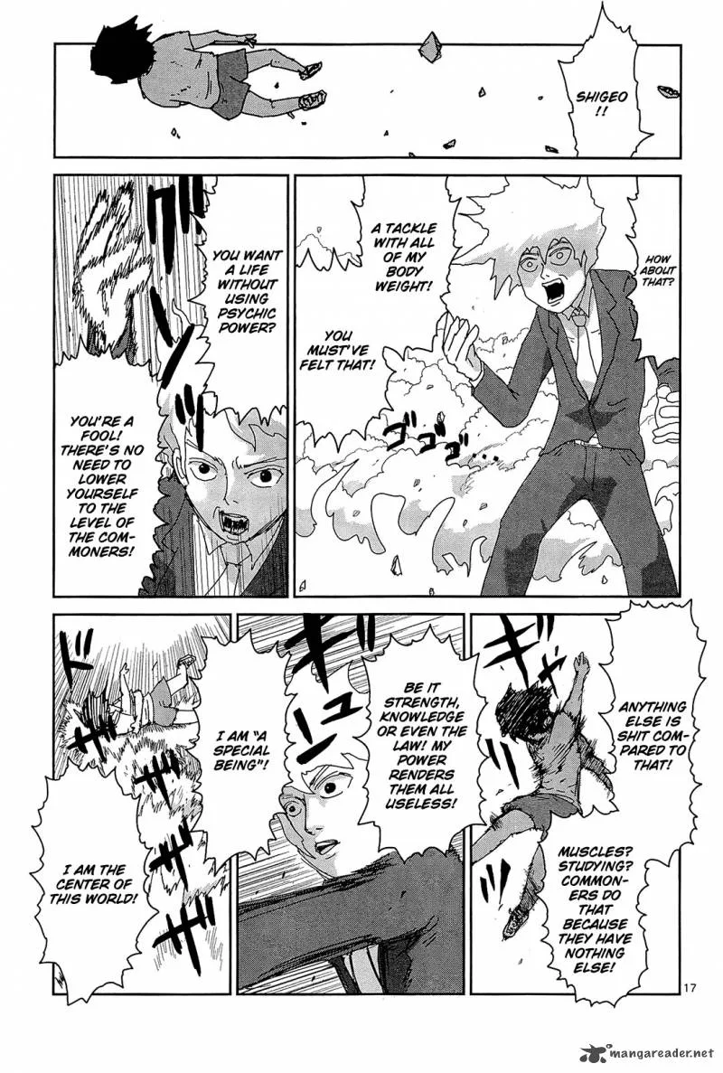 Mob Psycho 100 Chapter 14 page 17