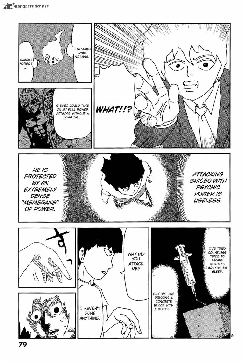 Mob Psycho 100 Chapter 14 page 9