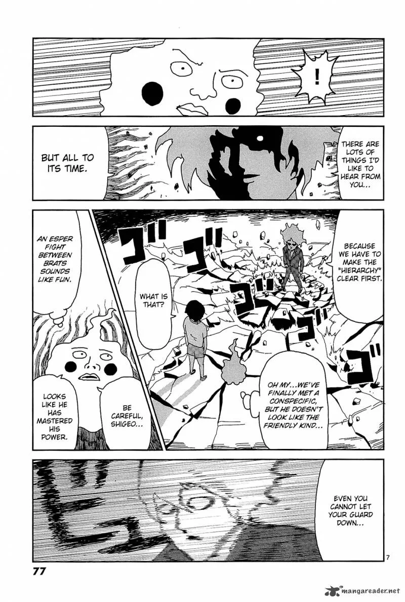 Mob Psycho 100 Chapter 14 page 7