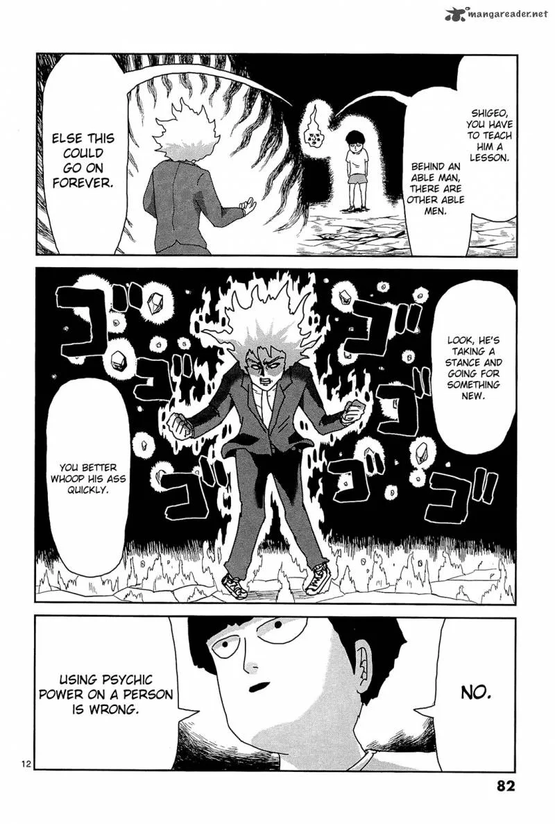 Mob Psycho 100 Chapter 14 page 12
