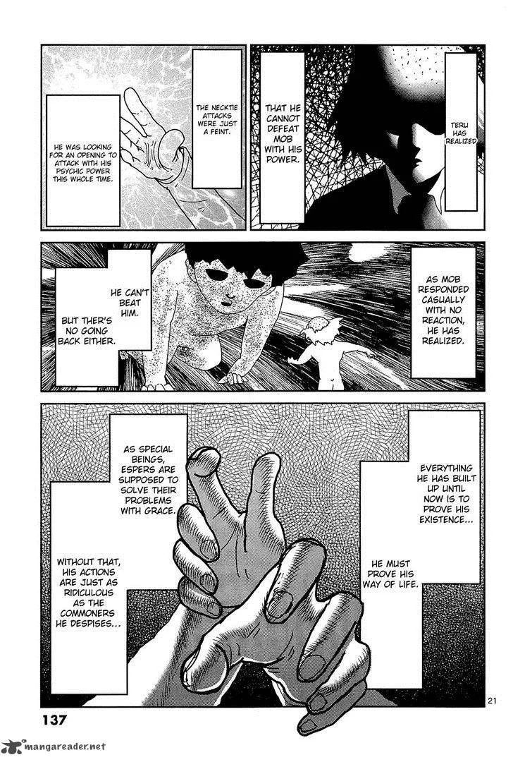Mob Psycho 100 Chapter 16 page 20