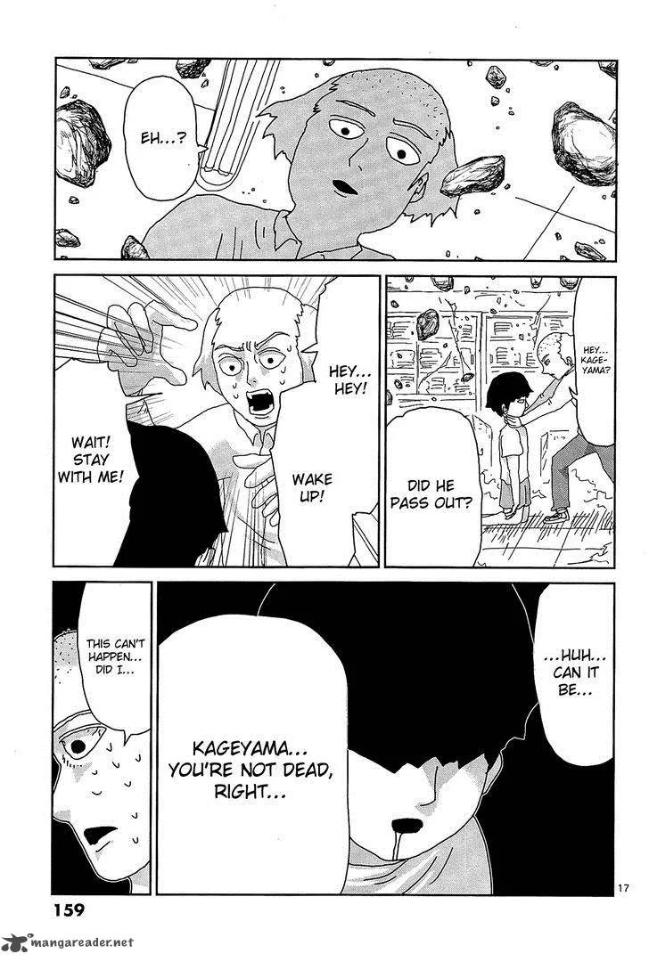 Mob Psycho 100 Chapter 17 page 17