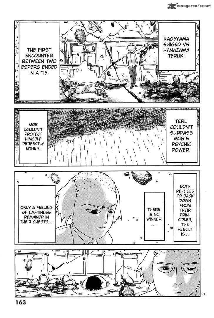 Mob Psycho 100 Chapter 17 page 20