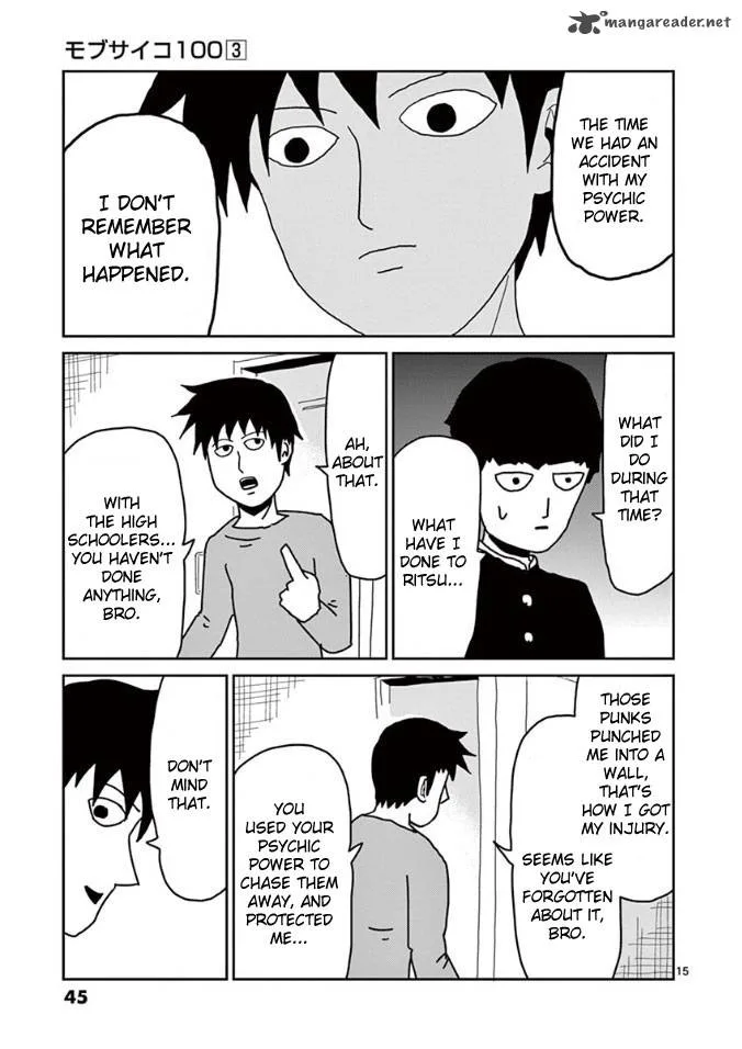 Mob Psycho 100 Chapter 19 page 15