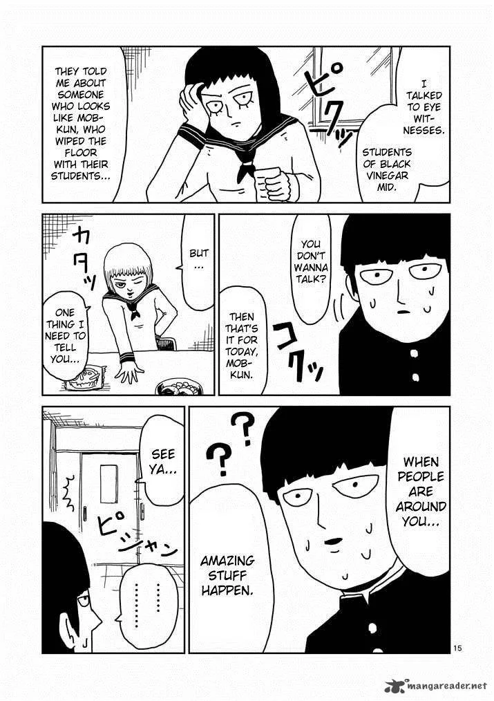 Mob Psycho 100 Chapter 20 page 15