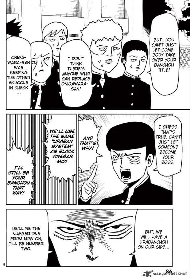 Mob Psycho 100 Chapter 21 page 8