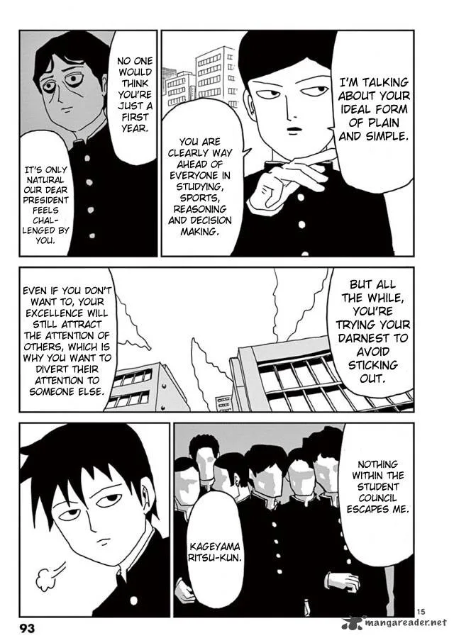 Mob Psycho 100 Chapter 21 page 15