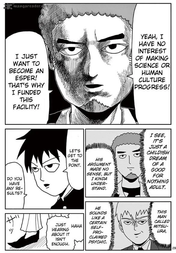 Mob Psycho 100 Chapter 22 page 28