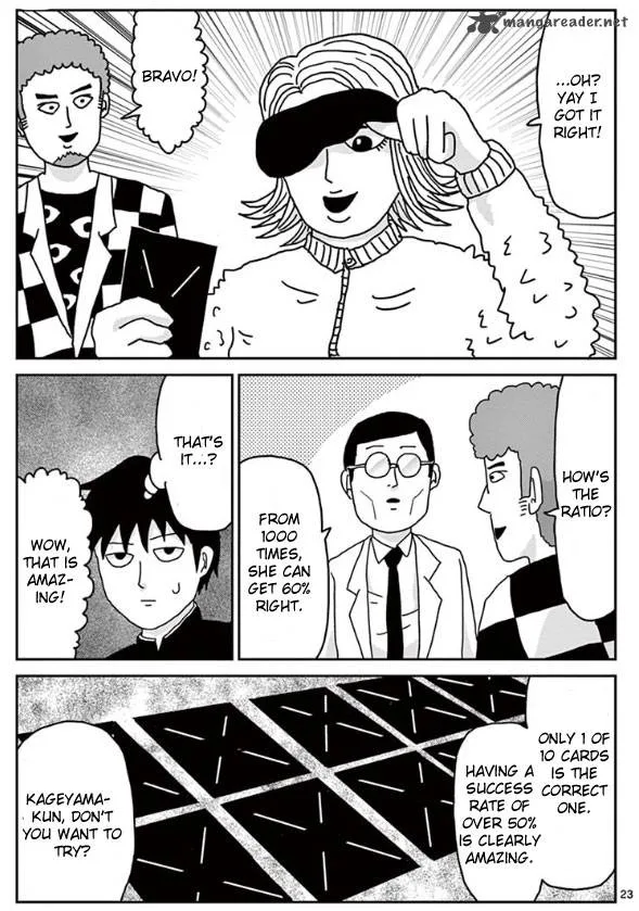Mob Psycho 100 Chapter 22 page 22