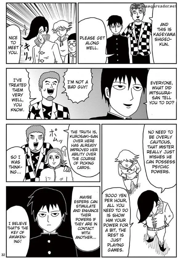 Mob Psycho 100 Chapter 22 page 31