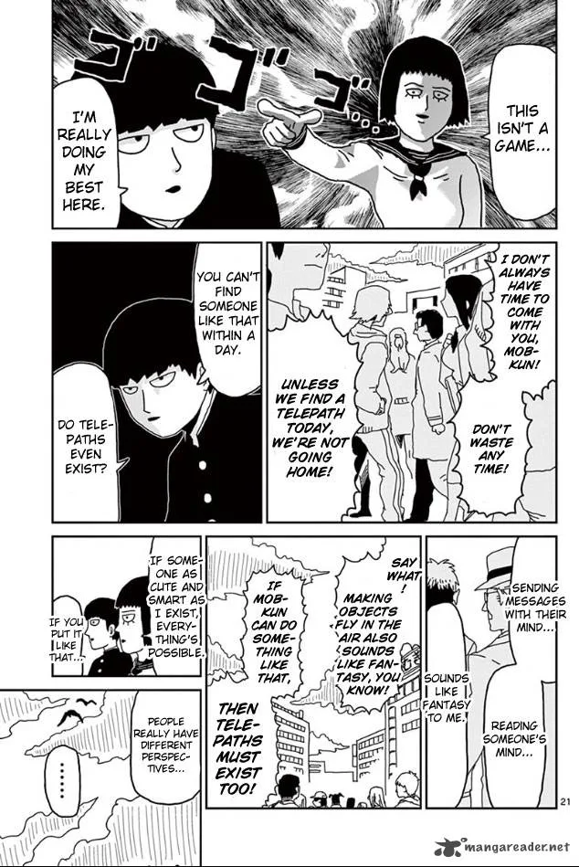 Mob Psycho 100 Chapter 22 page 20