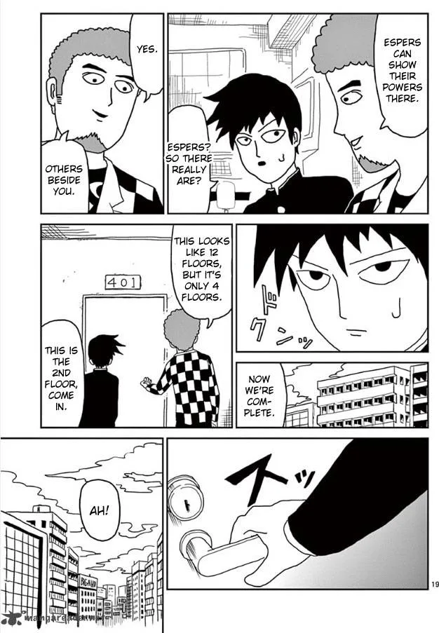 Mob Psycho 100 Chapter 22 page 18