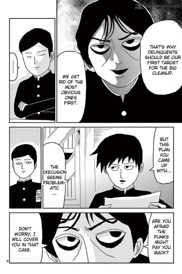 Mob Psycho 100 Chapter 22 page 8