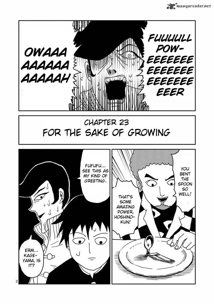 Mob Psycho 100 Chapter 23 page 2