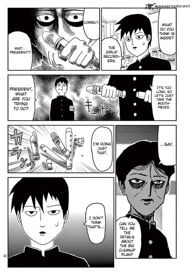 Mob Psycho 100 Chapter 23 page 22