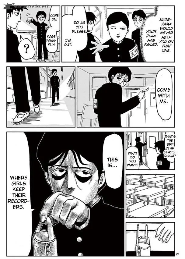 Mob Psycho 100 Chapter 23 page 21