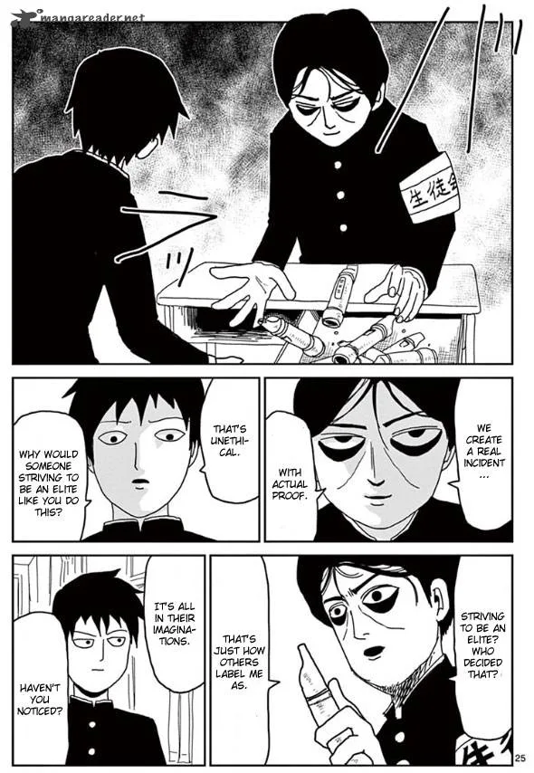 Mob Psycho 100 Chapter 23 page 25