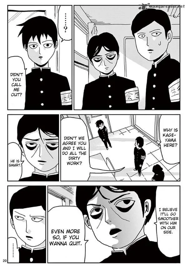 Mob Psycho 100 Chapter 23 page 20