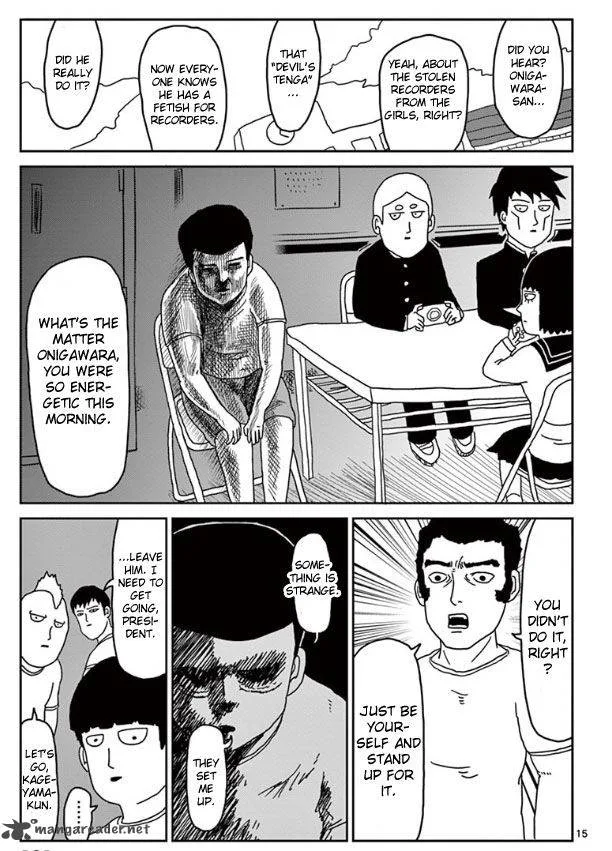 Mob Psycho 100 Chapter 24 page 15