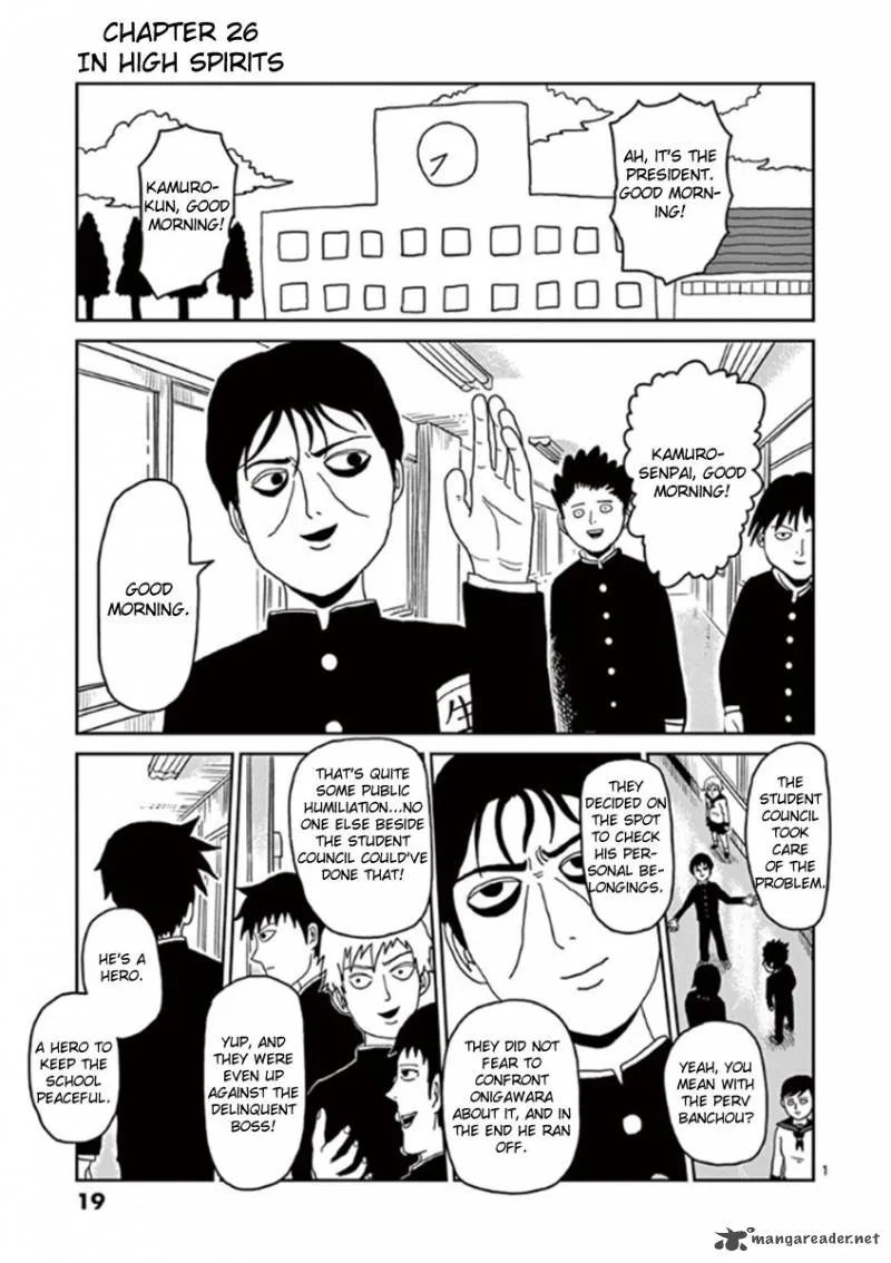 Mob Psycho 100 Chapter 26 page 1
