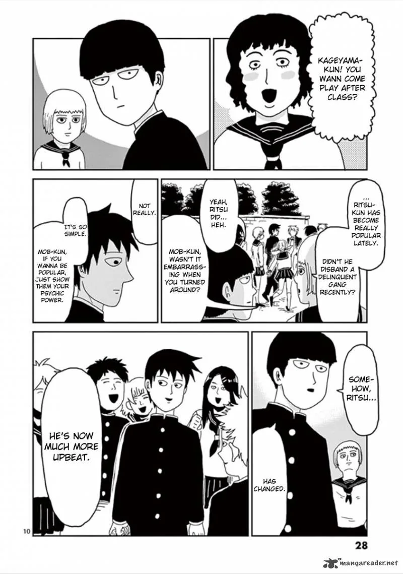Mob Psycho 100 Chapter 26 page 10