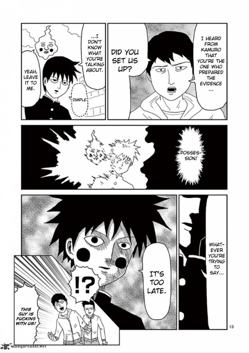 Mob Psycho 100 Chapter 26 page 13