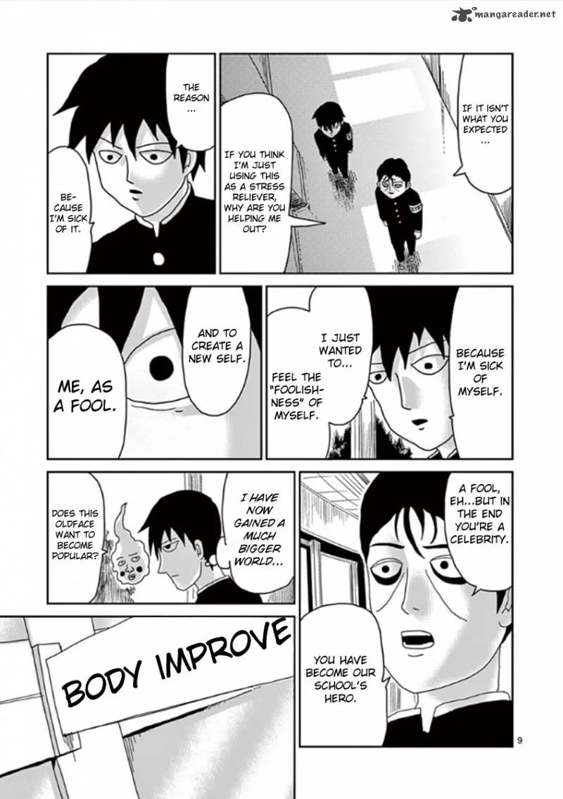 Mob Psycho 100 Chapter 27 page 9