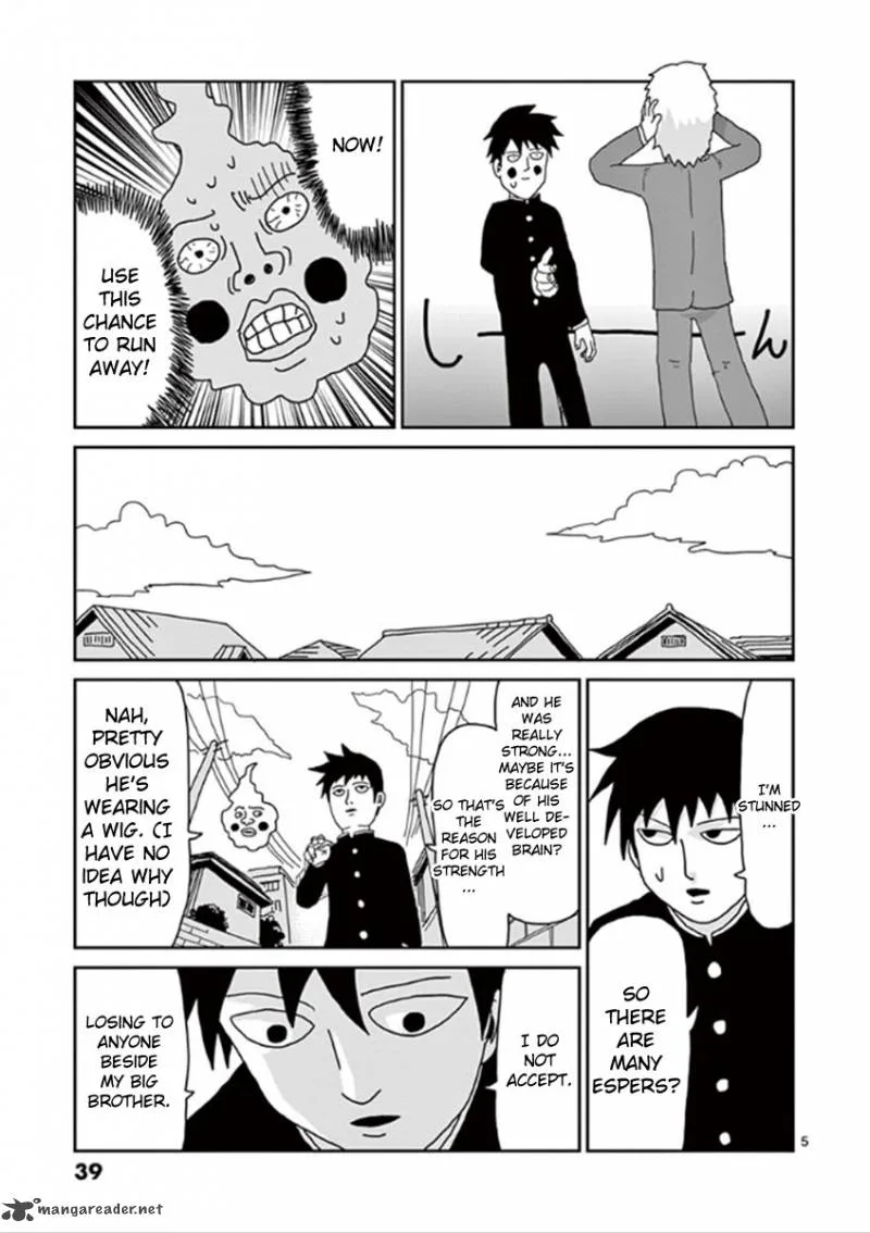 Mob Psycho 100 Chapter 27 page 5