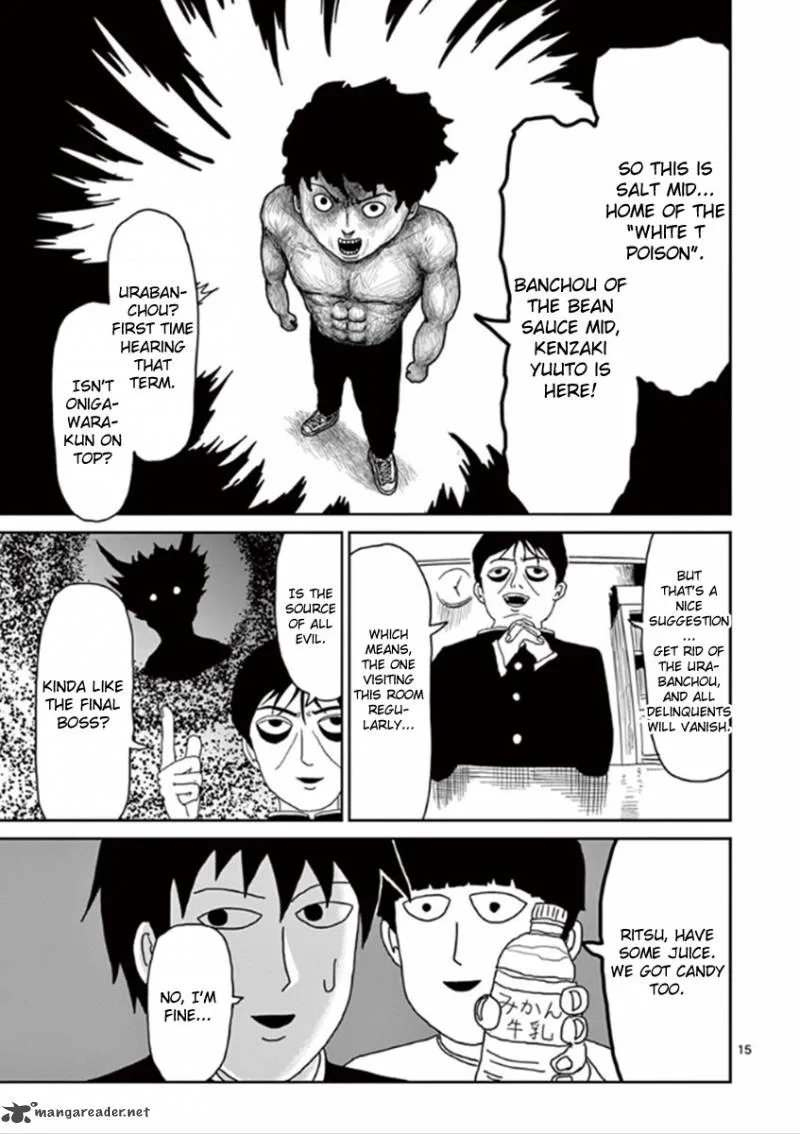 Mob Psycho 100 Chapter 27 page 15