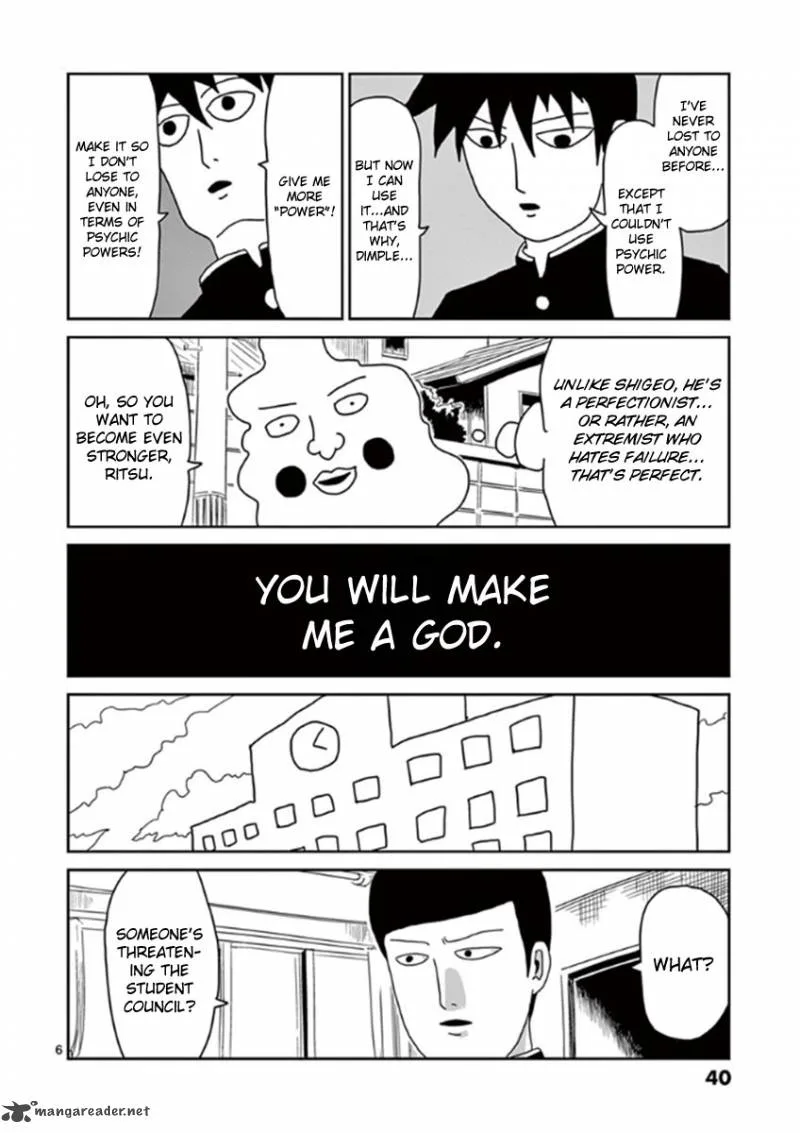 Mob Psycho 100 Chapter 27 page 6