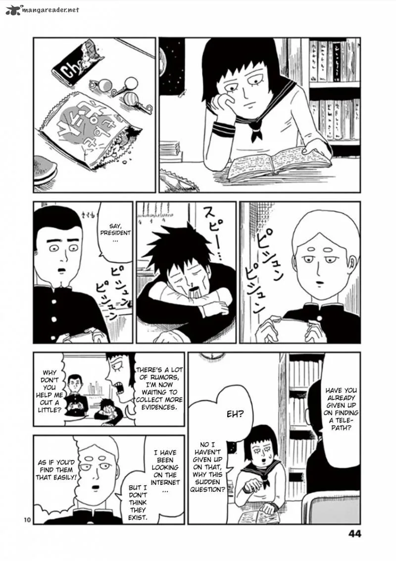 Mob Psycho 100 Chapter 27 page 10