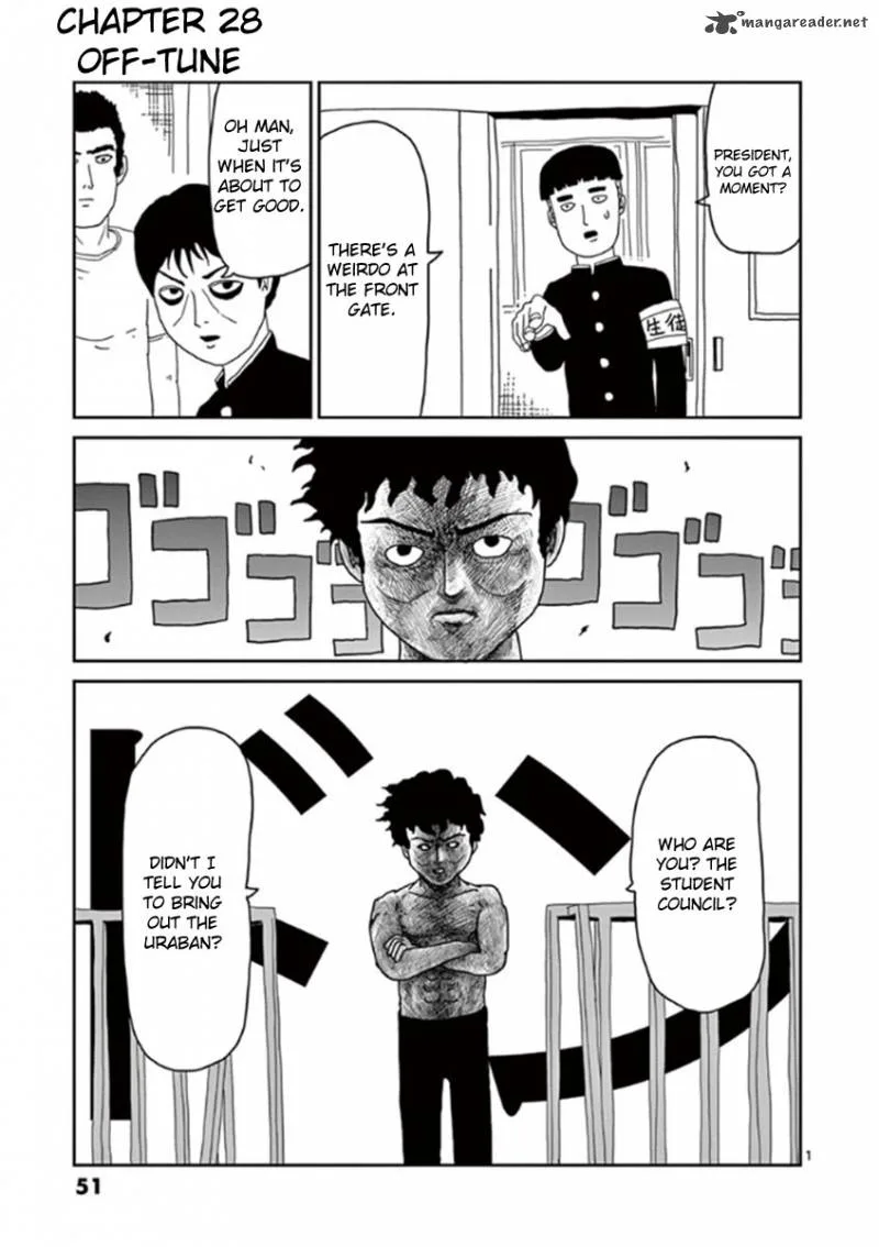 Mob Psycho 100 Chapter 28 page 1